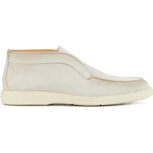 Slip-On Shoes , male, Sizes: 6 1/2 UK, 10 1/2 UK - Santoni - Modalova