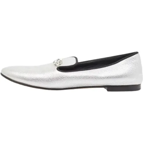 Pre-owned Leather flats , female, Sizes: 6 UK - Giuseppe Zanotti Pre-owned - Modalova