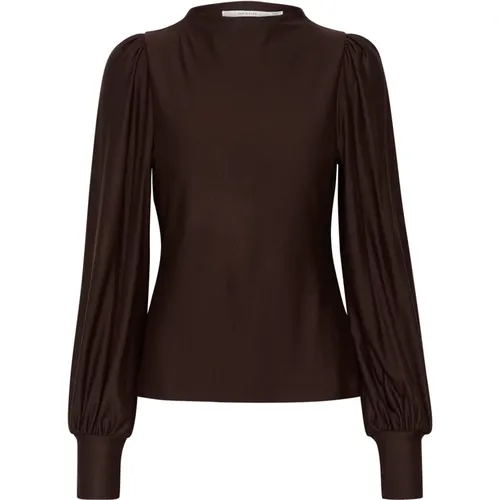 Puff Top Blouse Molé , Damen, Größe: S - Gestuz - Modalova