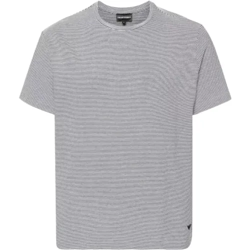 Gestreiftes T-Shirt Emporio Armani - Emporio Armani - Modalova