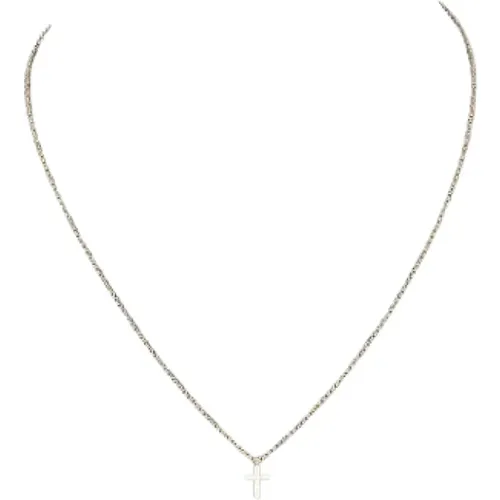 Pre-owned Metal necklaces , female, Sizes: ONE SIZE - Tiffany & Co. Pre-owned - Modalova