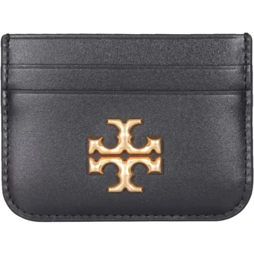 Eleanor Card Holder with Five Card Slots , female, Sizes: ONE SIZE - TORY BURCH - Modalova