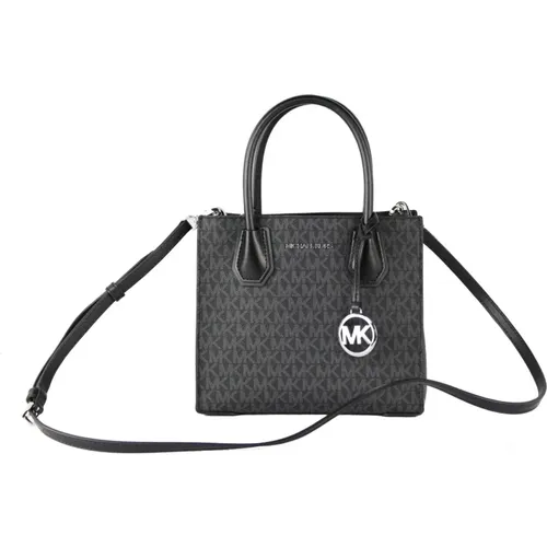 Signatur Leder Messenger Crossbody Tasche - Michael Kors - Modalova