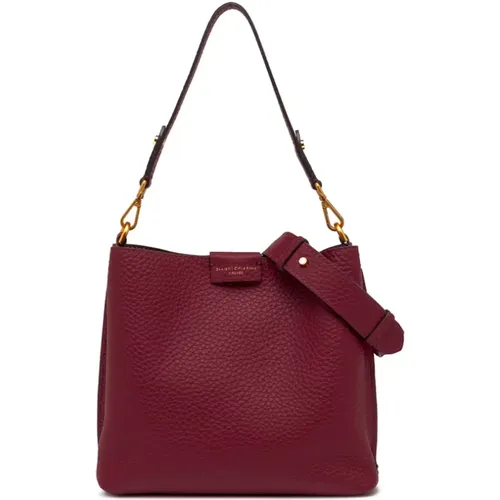 Minimalistische Aretha Leder Tasche , Damen, Größe: ONE Size - Gianni Chiarini - Modalova