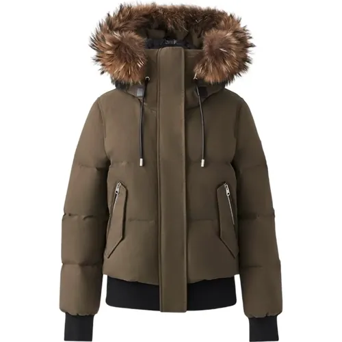 Winter Jacket - Bomber FOX , female, Sizes: L - Mackage - Modalova