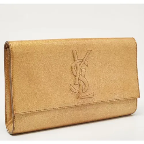 Pre-owned Fabric clutches , female, Sizes: ONE SIZE - Yves Saint Laurent Vintage - Modalova