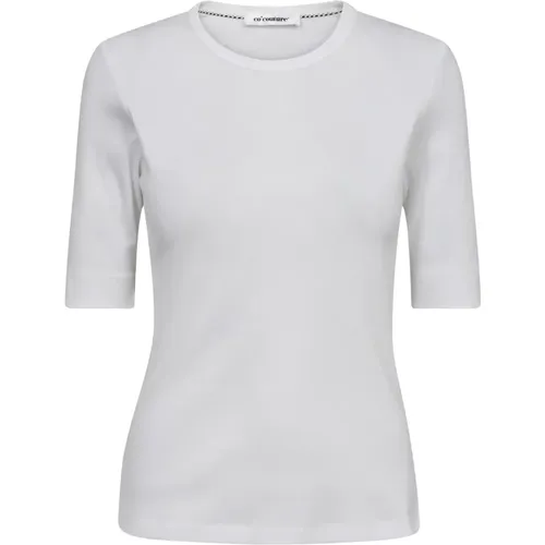 Weiße Basic GrannyCC Tee T-Shirt - Co'Couture - Modalova