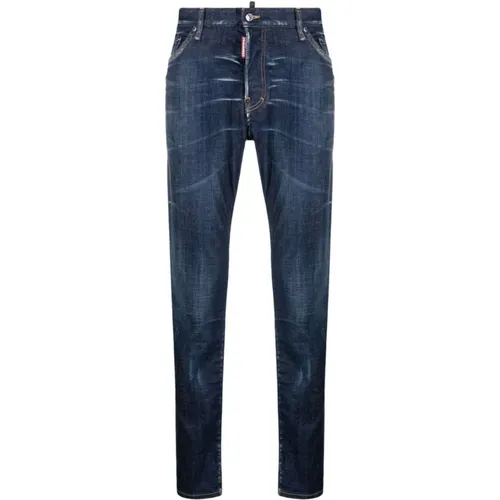 Cotton Skinny Jeans , male, Sizes: L, M, S, XS - Dsquared2 - Modalova