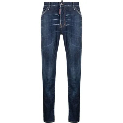 Cotton Skinny Jeans , male, Sizes: L, M, XL, S, 2XL - Dsquared2 - Modalova