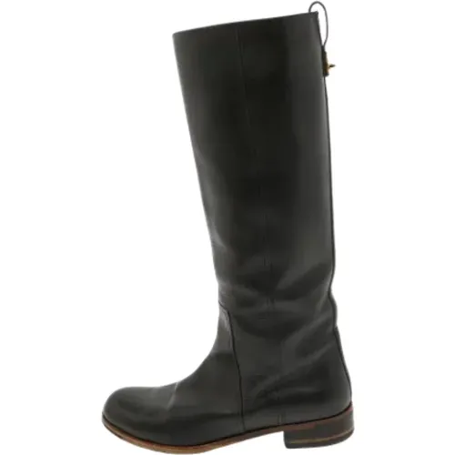 Pre-owned Leather boots , female, Sizes: 6 UK - Fendi Vintage - Modalova