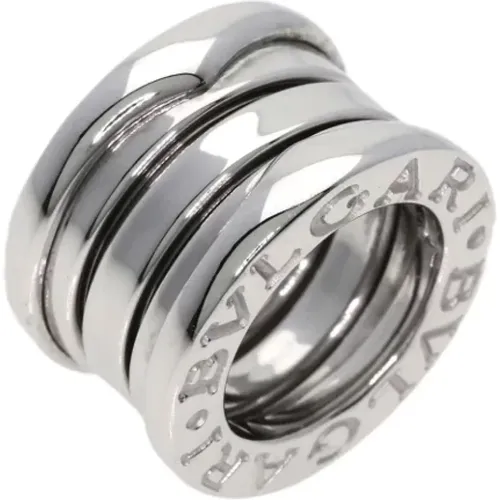 Pre-owned Silver rings , female, Sizes: ONE SIZE - Bvlgari Vintage - Modalova