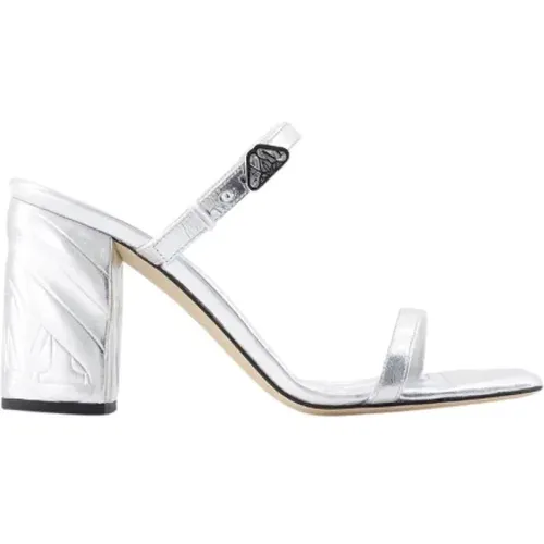 Leather heels , female, Sizes: 3 UK - alexander mcqueen - Modalova