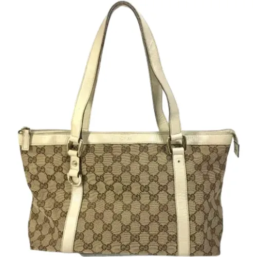 Pre-owned Canvas gucci-bags , female, Sizes: ONE SIZE - Gucci Vintage - Modalova