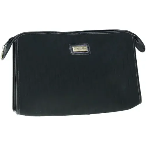 Pre-owned Canvas clutches , female, Sizes: ONE SIZE - Dior Vintage - Modalova