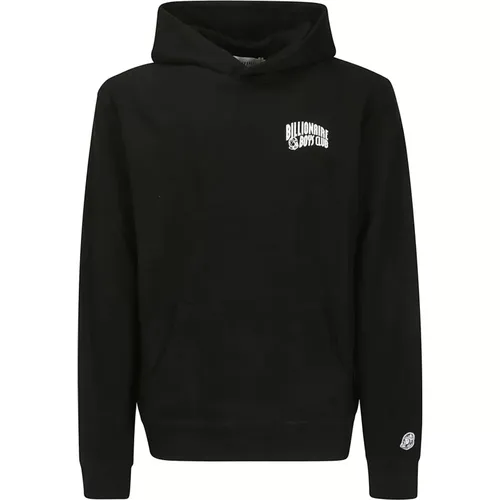 Schwarzer Kapuzenpullover aus Baumwolle mit Logo - Billionaire Boys Club - Modalova