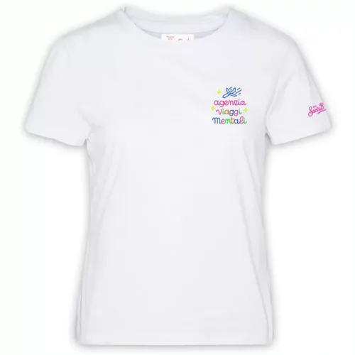 T-shirts and Polos Emilie , female, Sizes: S - MC2 Saint Barth - Modalova