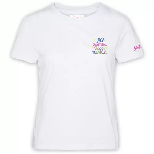 T-shirts and Polos Emilie , female, Sizes: XS, S, M, L - MC2 Saint Barth - Modalova