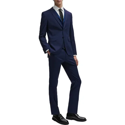 Single Breasted Suits , male, Sizes: XL, 2XL, L, 3XL, S, M - Hugo Boss - Modalova