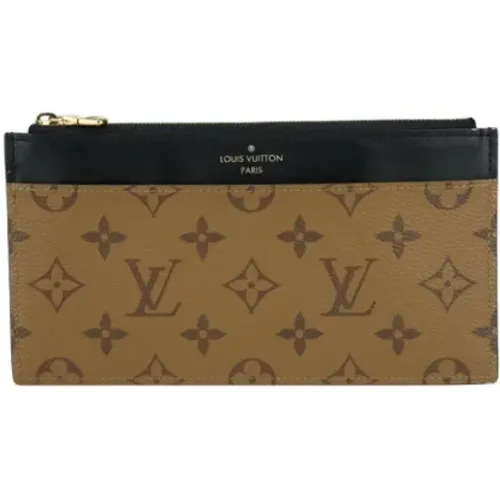 Pre-owned Canvas wallets , female, Sizes: ONE SIZE - Louis Vuitton Vintage - Modalova