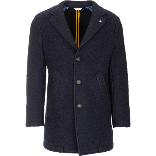 Long Coat , male, Sizes: XS - Manuel Ritz - Modalova