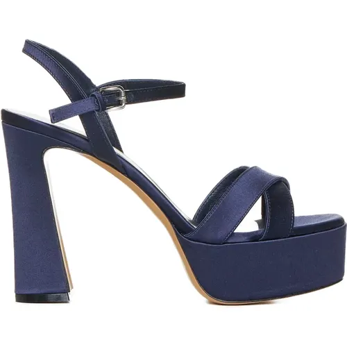 Blaue Sandalen für Frauen , Damen, Größe: 38 1/2 EU - Roberto Festa - Modalova