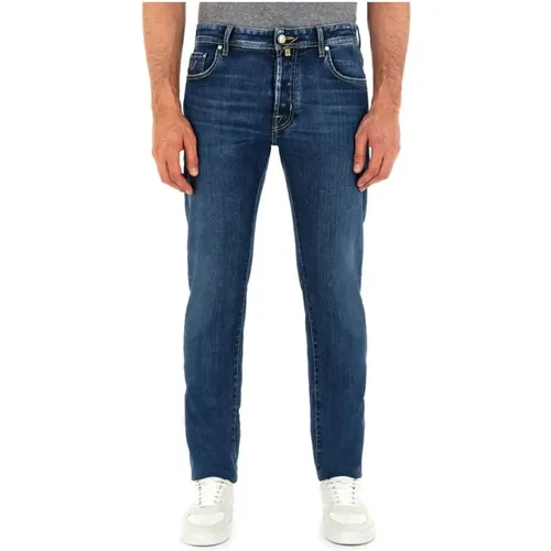 Super Slim Fit Gerades Jeans , Herren, Größe: W35 - Jacob Cohën - Modalova
