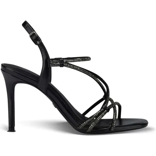 Metallic Elegant Open Sandals , female, Sizes: 7 UK, 5 UK, 3 UK, 4 UK, 6 UK - tamaris - Modalova