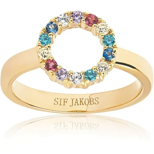Biella Piccolo Ring , Damen, Größe: 56 MM - Sif Jakobs Jewellery - Modalova