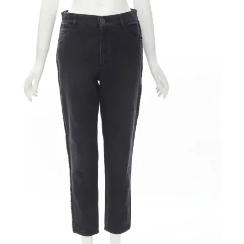 Pre-owned Cotton jeans , female, Sizes: 3XL/4XL - Chanel Vintage - Modalova