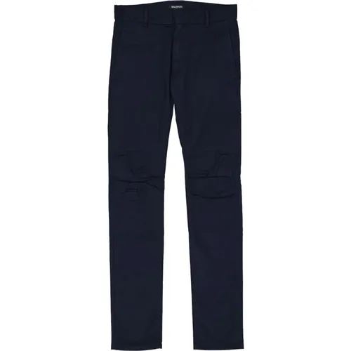 Slim Cotton Pants , male, Sizes: XS, S, M - Balmain - Modalova