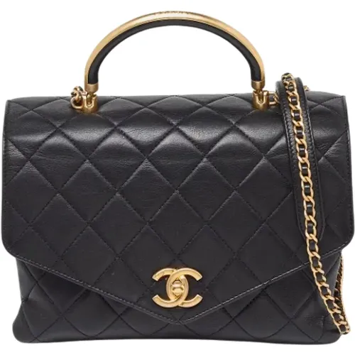 Pre-owned Leather handbags , female, Sizes: ONE SIZE - Chanel Vintage - Modalova