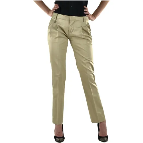 Cotton Zipper Pants Mod.73KA14238104020 , female, Sizes: XS, S - Dsquared2 - Modalova
