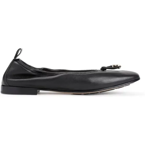 Nero Ballerina Shoes , female, Sizes: 5 1/2 UK, 6 UK, 3 UK, 7 UK, 5 UK - Giorgio Armani - Modalova