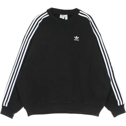 Oversize Crewneck Sweatshirt , Damen, Größe: L - Adidas - Modalova