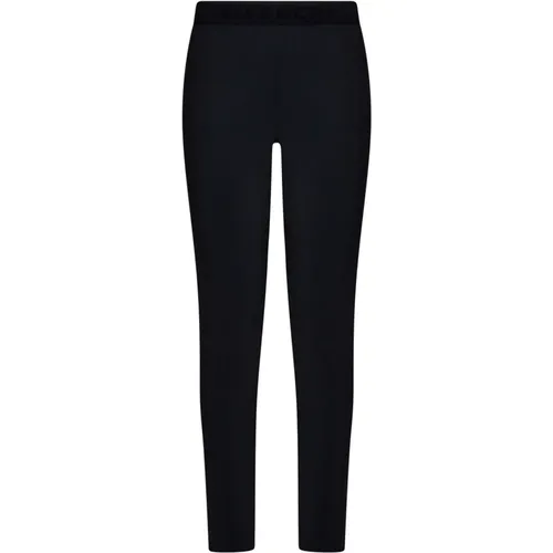 Schwarze eng anliegende Leggings mit charakteristischem Detail , Damen, Größe: XS - Givenchy - Modalova