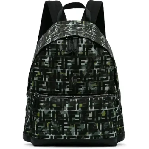 Pre-owned Nylon backpacks , female, Sizes: ONE SIZE - Fendi Vintage - Modalova