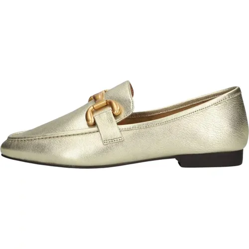 Goldene Loafers mit Ketten-Detail,Silberne Loafers mit Ketten-Detail - Bibi Lou - Modalova