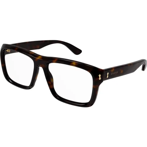 Stilvolle Gg1462O 002 Brille , unisex, Größe: 56 MM - Gucci - Modalova