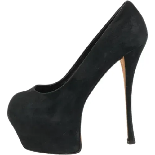 Pre-owned Suede heels , female, Sizes: 6 UK - Giuseppe Zanotti Pre-owned - Modalova