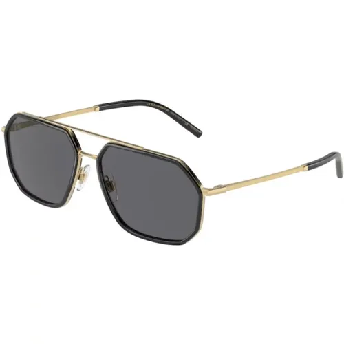 Stylische Sonnenbrille Dg2285 , Herren, Größe: 60 MM - Dolce & Gabbana - Modalova