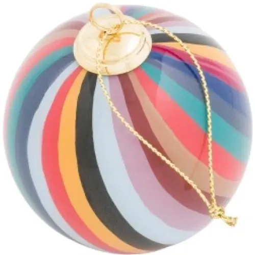 Hand-Painted Swirl Glass Bauble , unisex, Sizes: ONE SIZE - PS By Paul Smith - Modalova