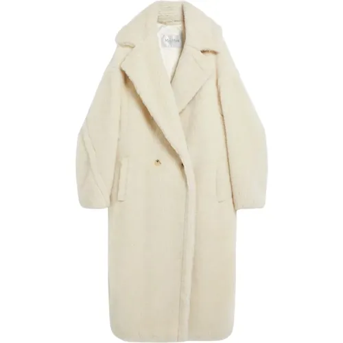 Alpaca Teddy Bear Coat Max Mara - Max Mara - Modalova