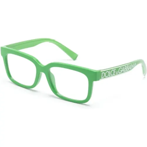 Grüne Optische Brille Stilvoll und vielseitig , unisex, Größe: 49 MM - Dolce & Gabbana - Modalova