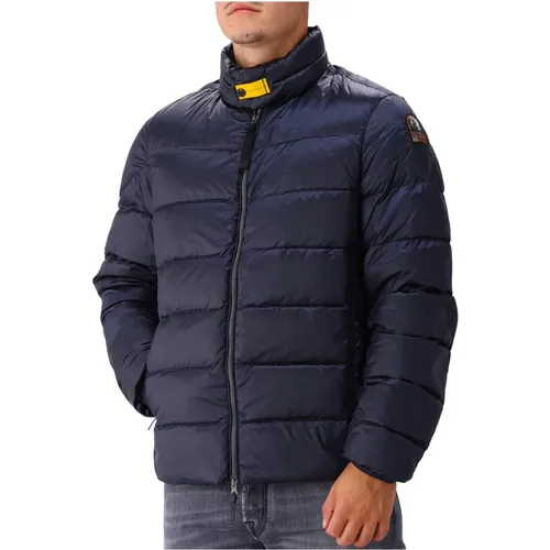 Navy Daunenjacke für Kalte Tage , Herren, Größe: L - Parajumpers - Modalova