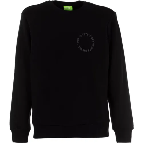 Mens Sweatshirt Outlet Price , male, Sizes: XL, S - Diesel - Modalova