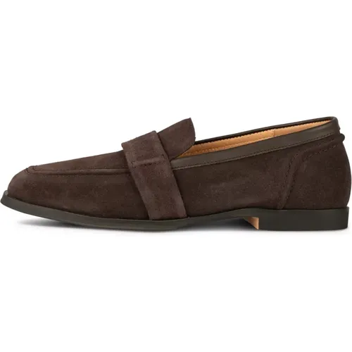 Suede Square Toe Loafer , Damen, Größe: 38 EU - Shoe the Bear - Modalova