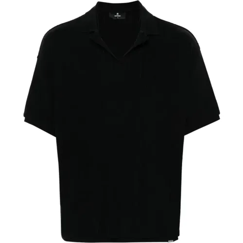 Open Stitch Polo Shirt , male, Sizes: S, XL, M - Represent - Modalova