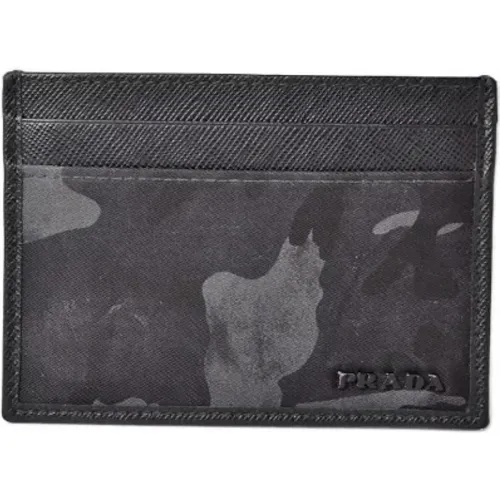 Pre-owned Canvas wallets , male, Sizes: ONE SIZE - Prada Vintage - Modalova