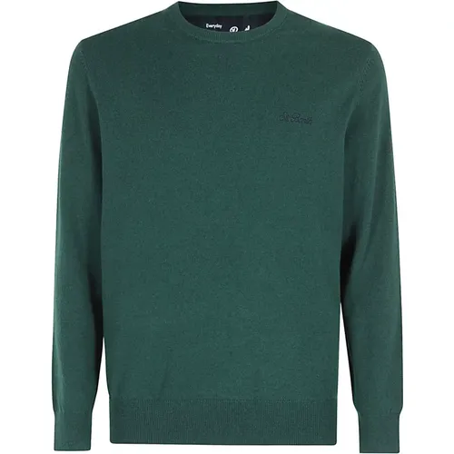 Kaschmir Wolle Kragen Pullover , Herren, Größe: XL - MC2 Saint Barth - Modalova