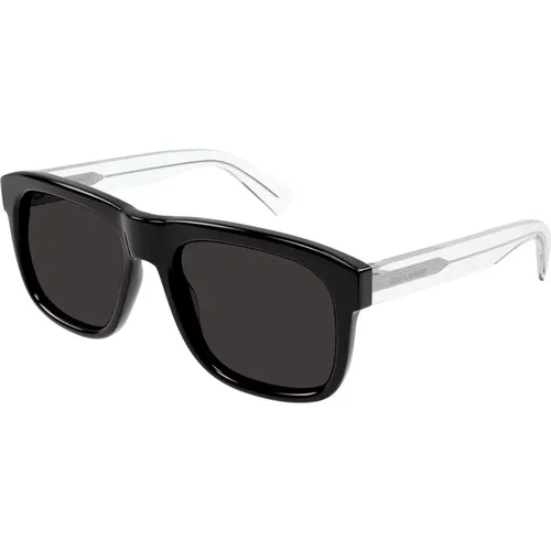 Sonnenbrille SL 558 Schwarz , Herren, Größe: 57 MM - Saint Laurent - Modalova